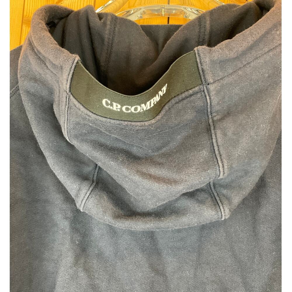 C.P. Company Hoodie, Dark Navy Blue - Size XS - Picture 6 of 9